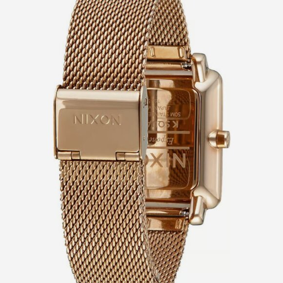 Nixon Gold-Tone K Squared Milanese Watch - Picture 3 of 8